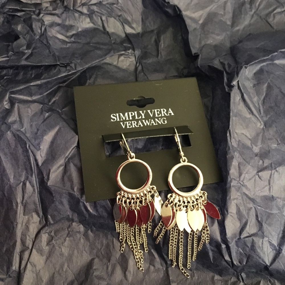 Simply Vera Wang bangle earrings
